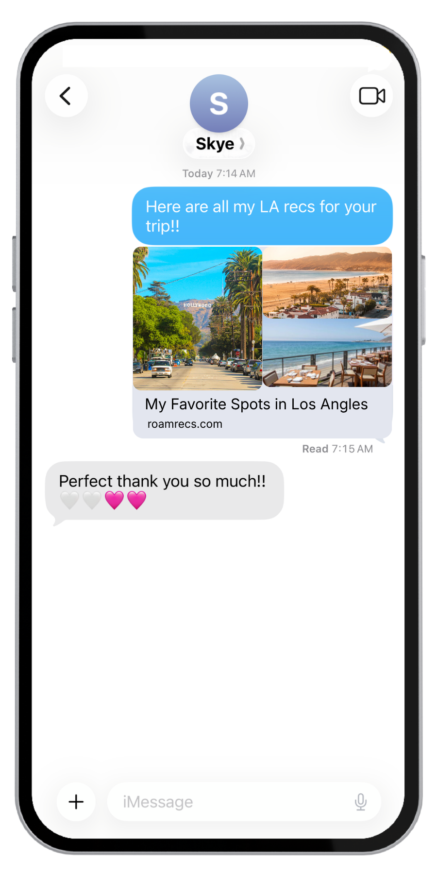 Share feature