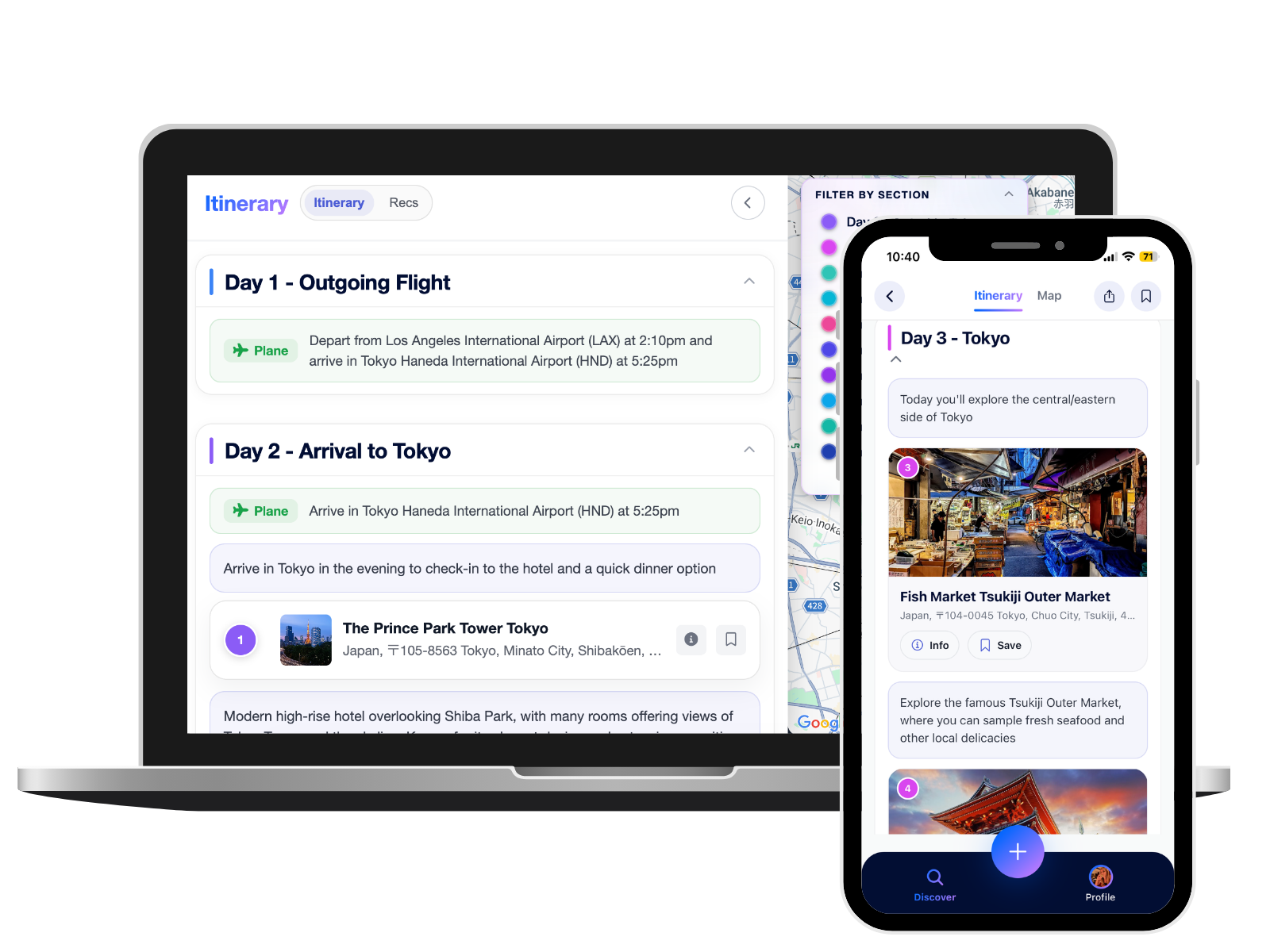 RoamRecs advisor preview