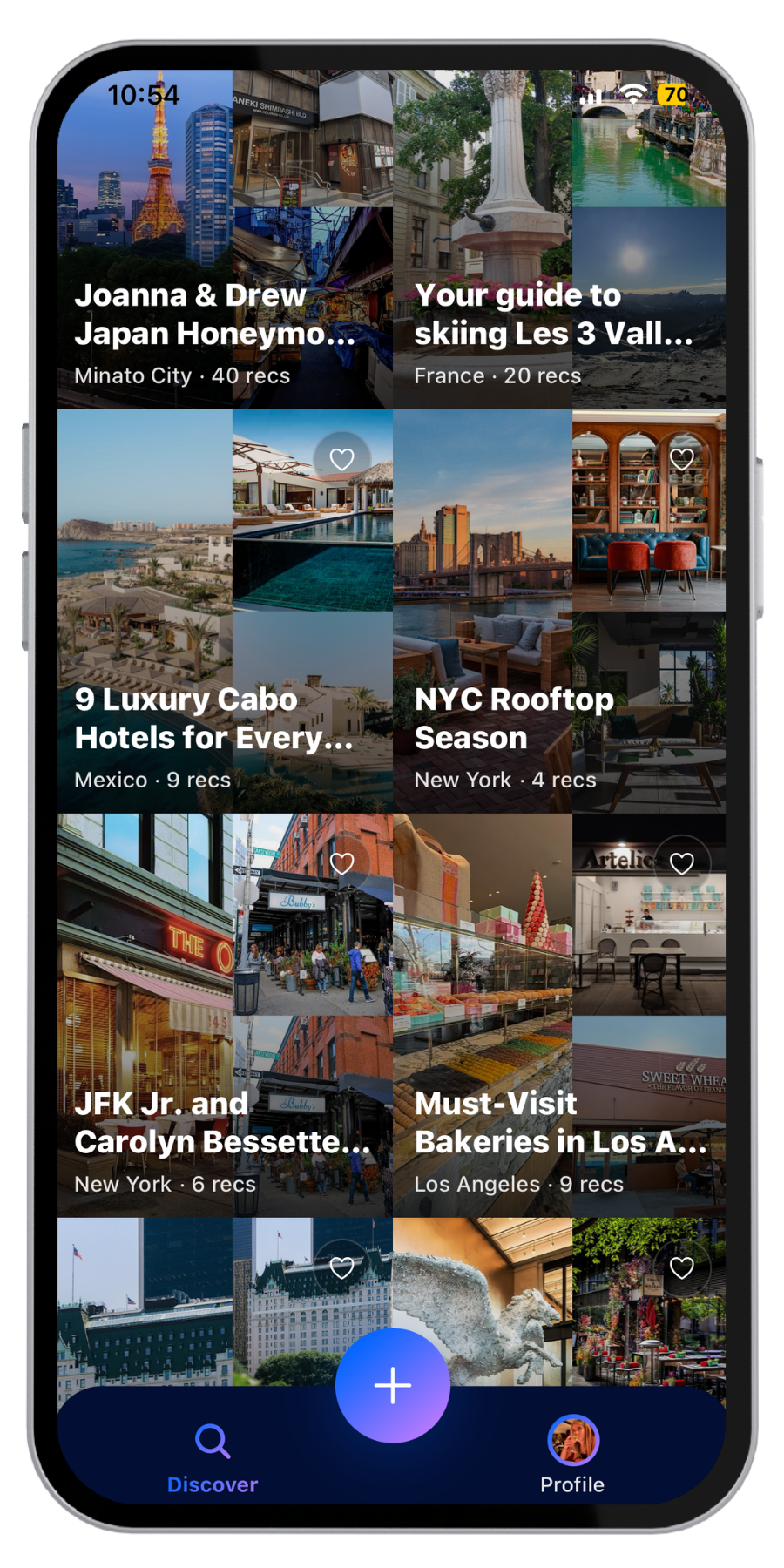 Reusable destination guide preview