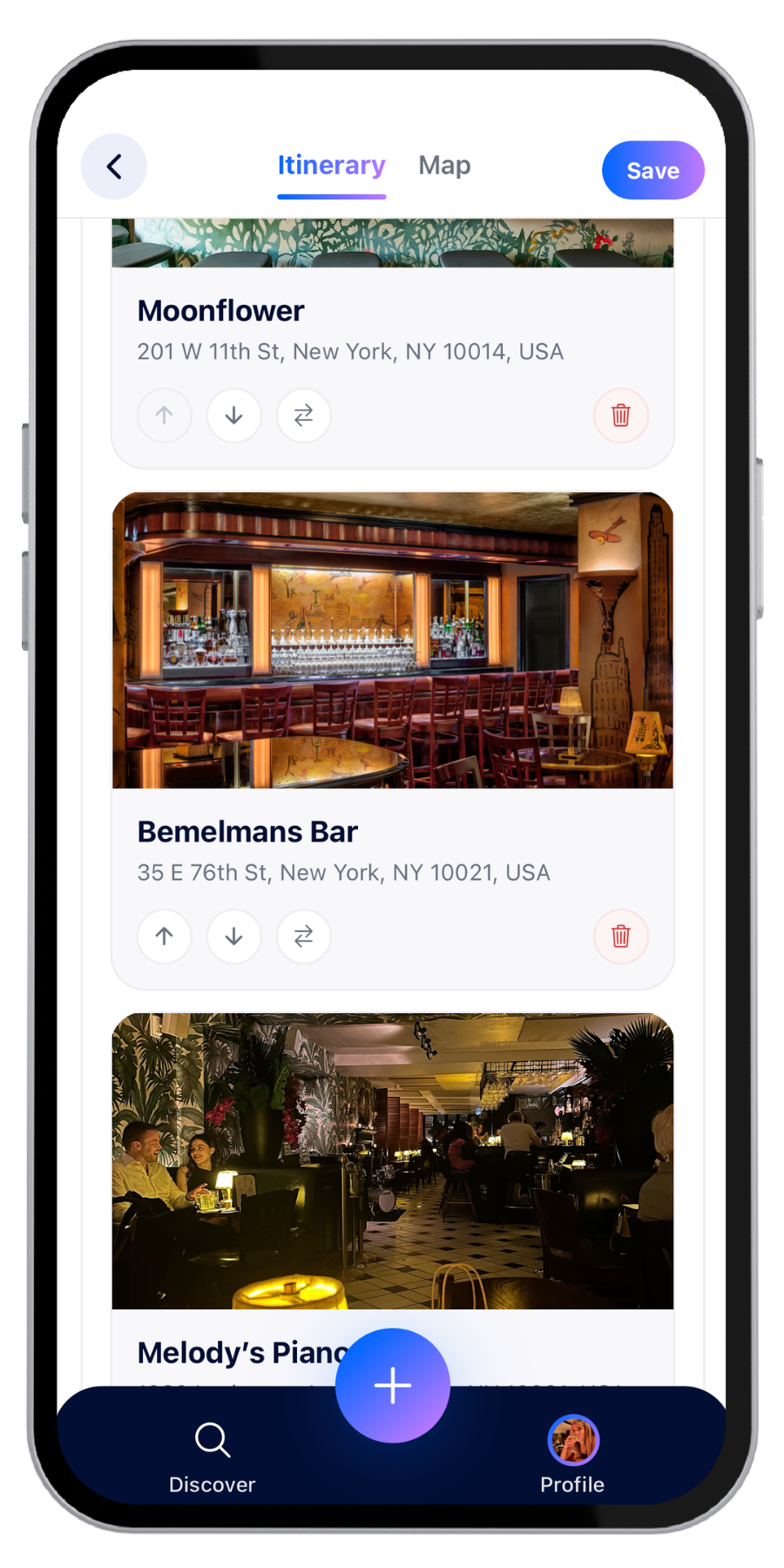 Shareable rec collection preview